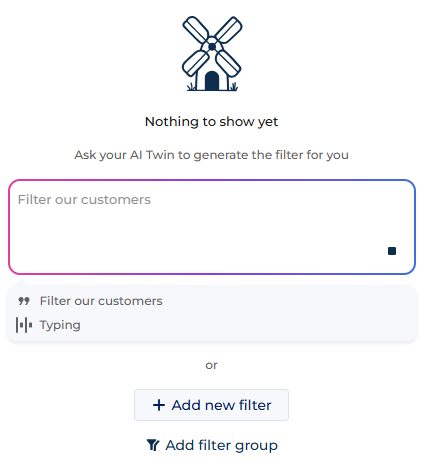 Generate a filter with AI