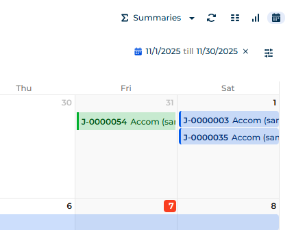 Calendar image