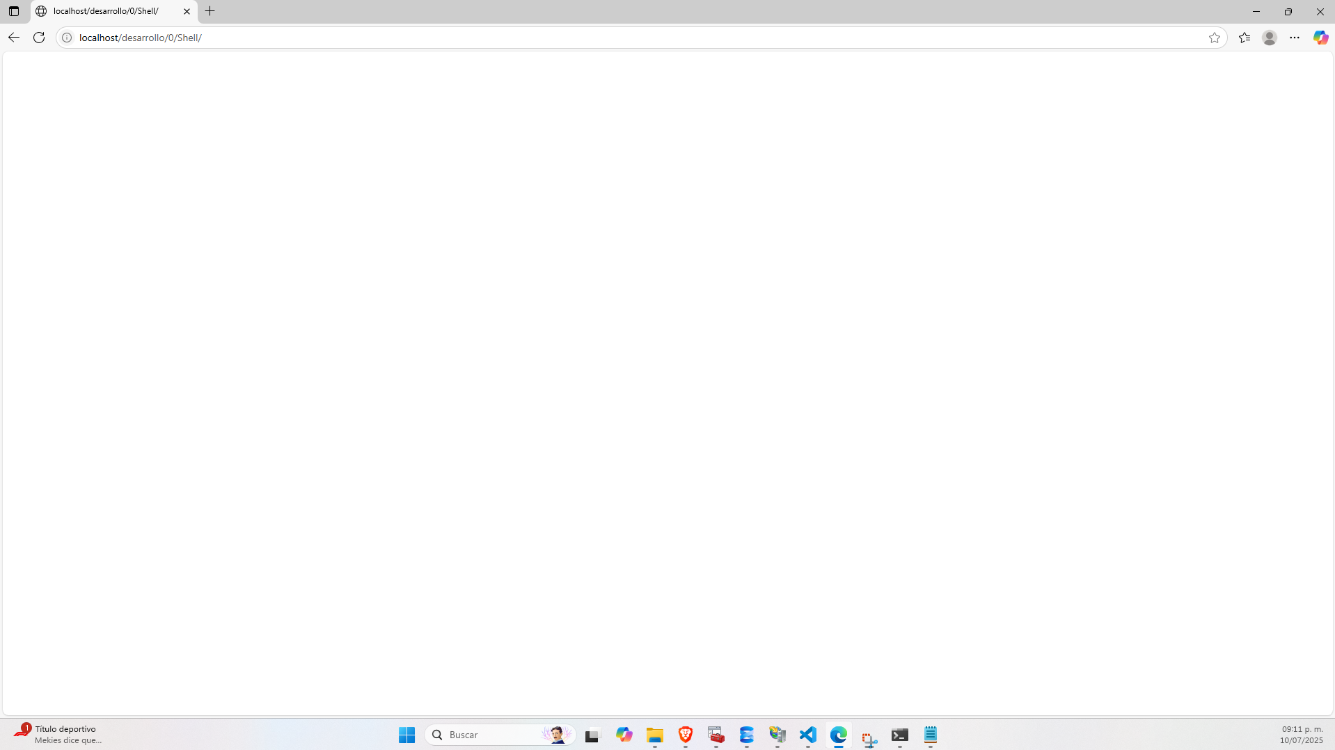 Error image