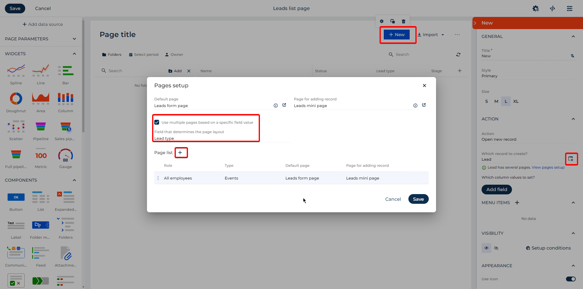 FreedomUI designer