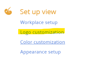 logo customization