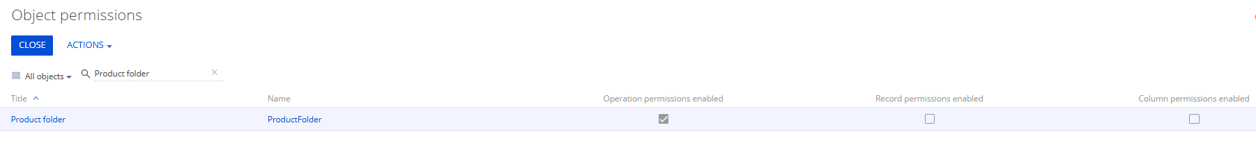 obj permissions