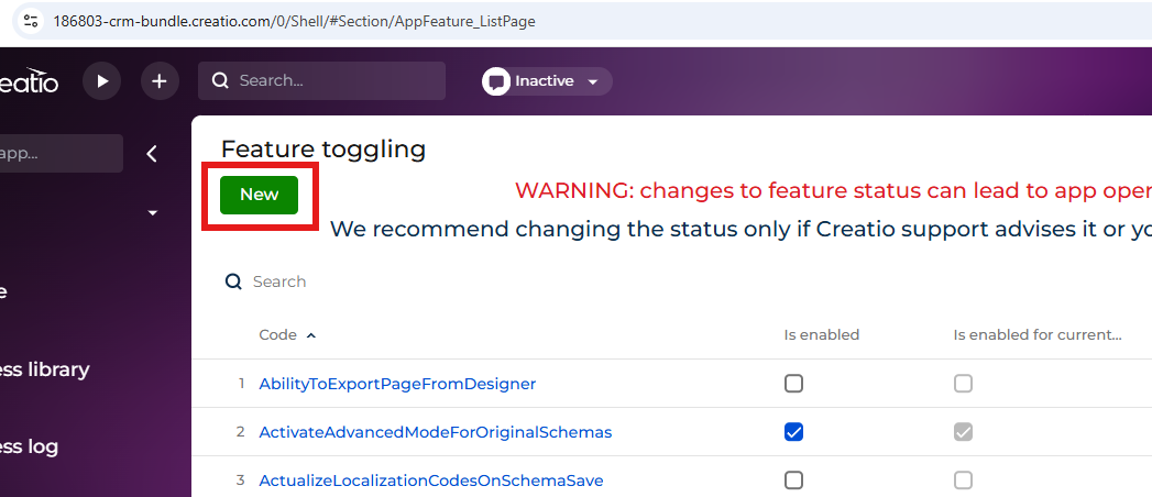 add new feature