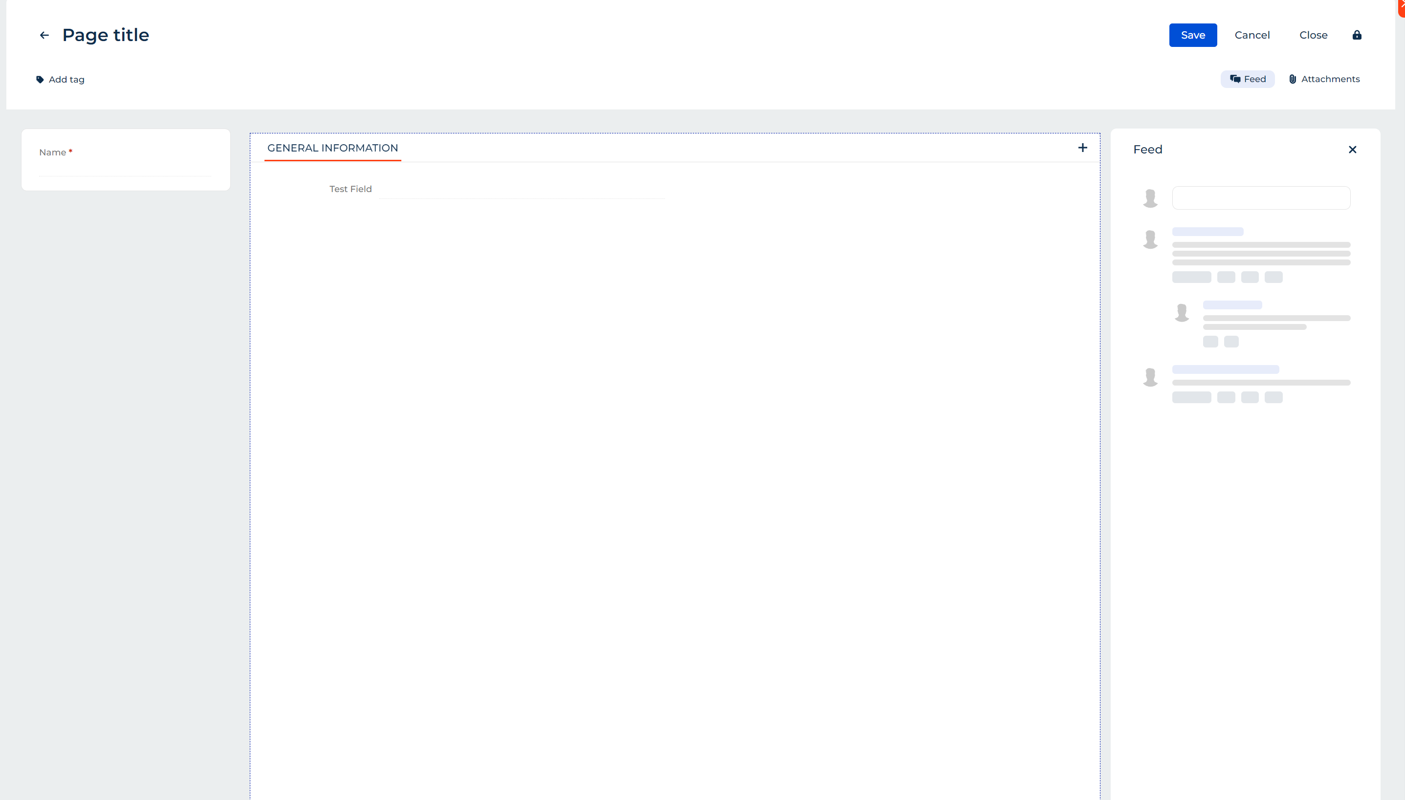 page designer