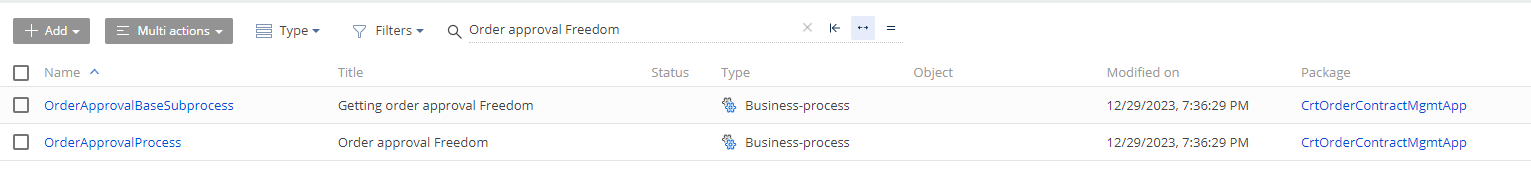 processes