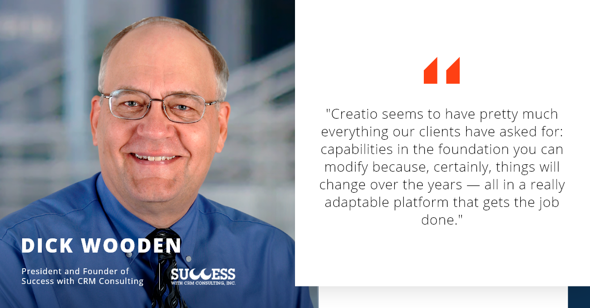 Success with CRM Consulting shares insights on his strategic partnership with Creatio