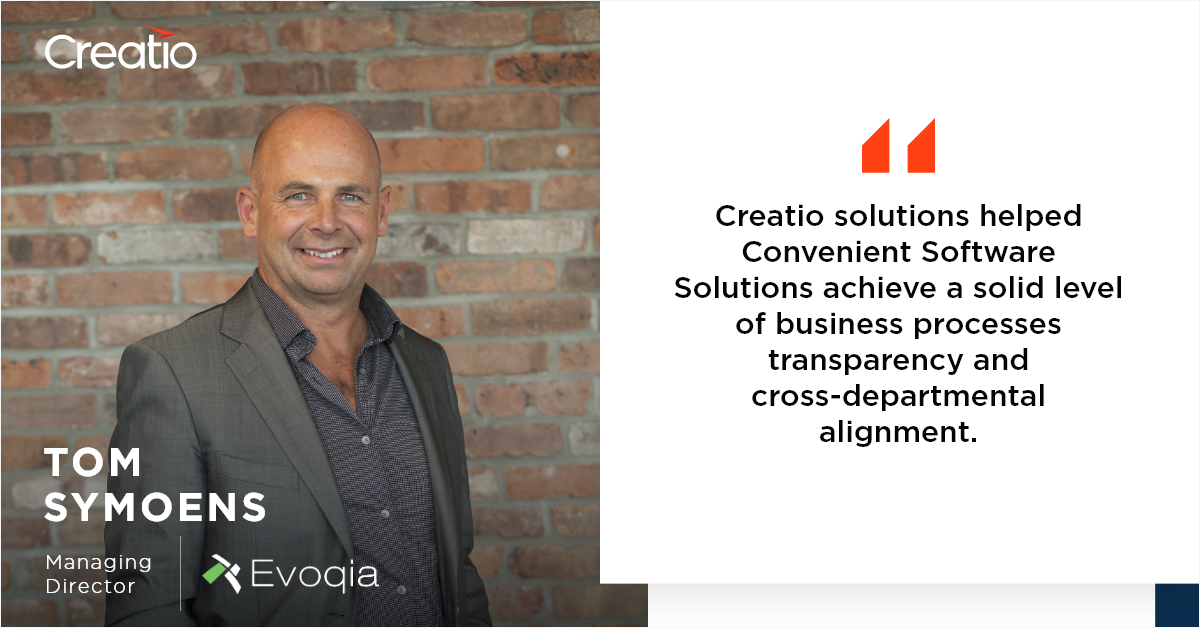 Convenient creatio success story Evoqia
