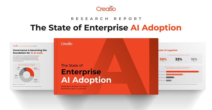 Creatio Releases The State of Enterprise AI Adoption Report: An In-Depth Look at Where Enterprise AI Stands