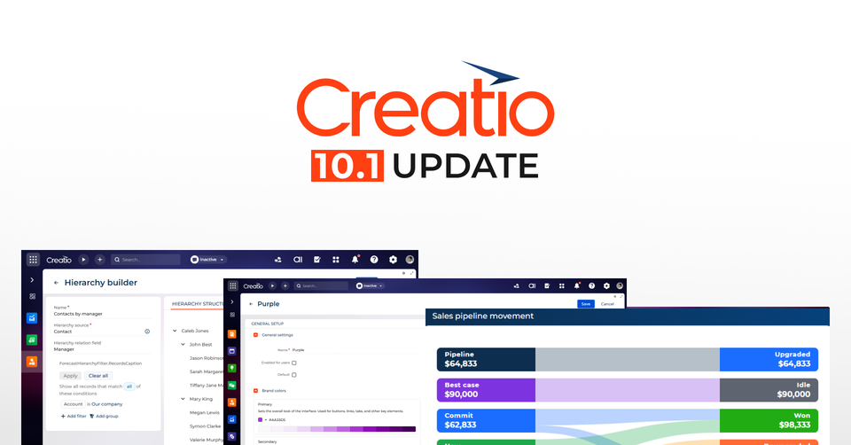 Creatio 10.1 Update Package for Creatio Products