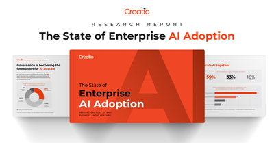 Creatio Releases The State of Enterprise AI Adoption Report: An In-Depth Look at Where Enterprise AI Stands