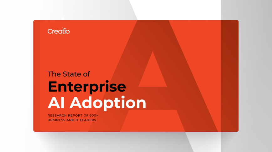 Creatio Releases The State of Enterprise AI Adoption Report: An In-Depth Look at Where Enterprise AI Stands