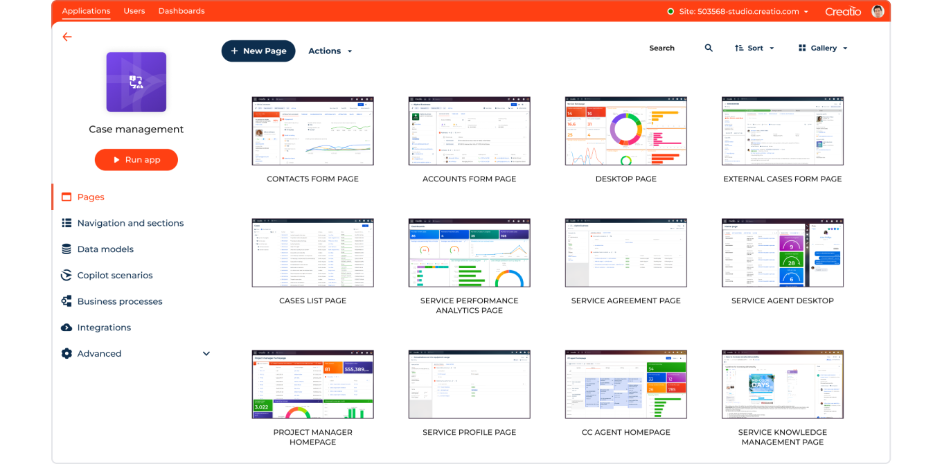 Creatio Workflow Automation Platform