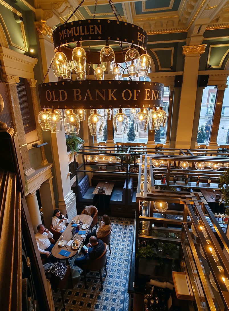 Interior of the Old Bank of England